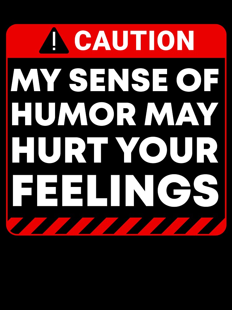 Funny Sarcastic Adult Dark Humor Warning Feelings Quote by aymanehammi Unisex , , , Long Sleeve Tee