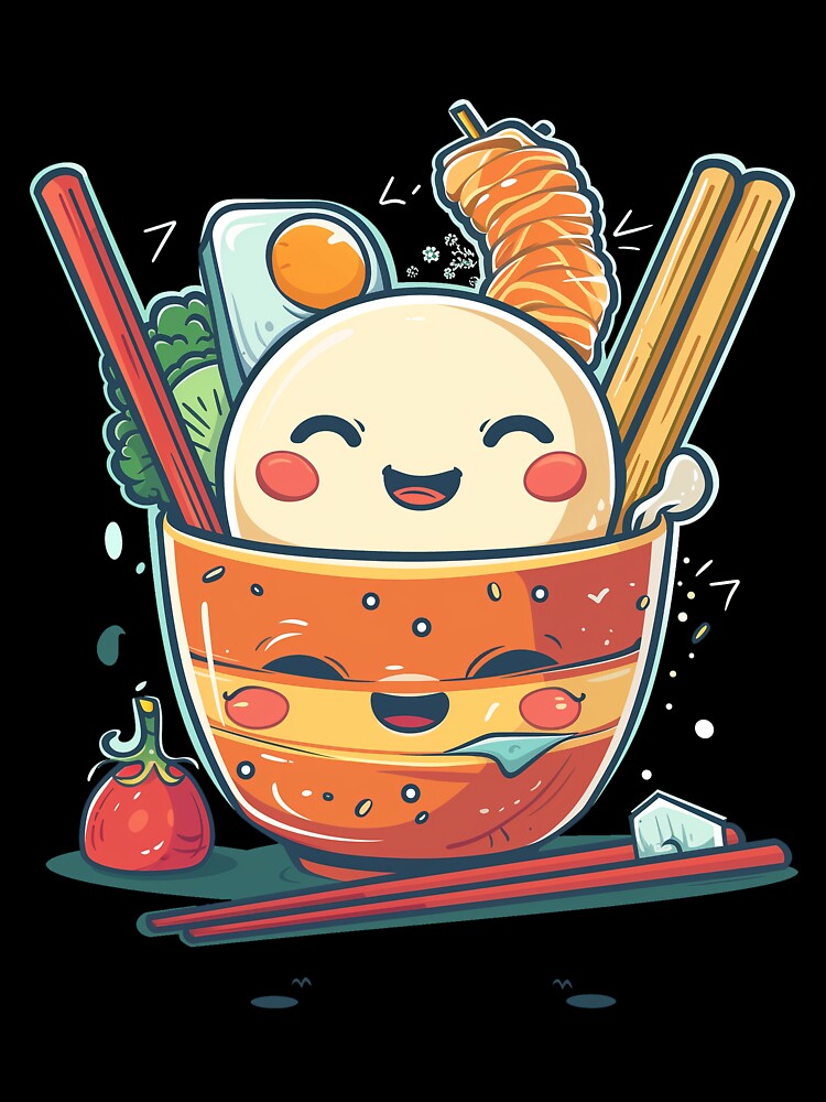 Kawai Cute Foods by nomiraclehere Unisex , , , Long Sleeve Tee