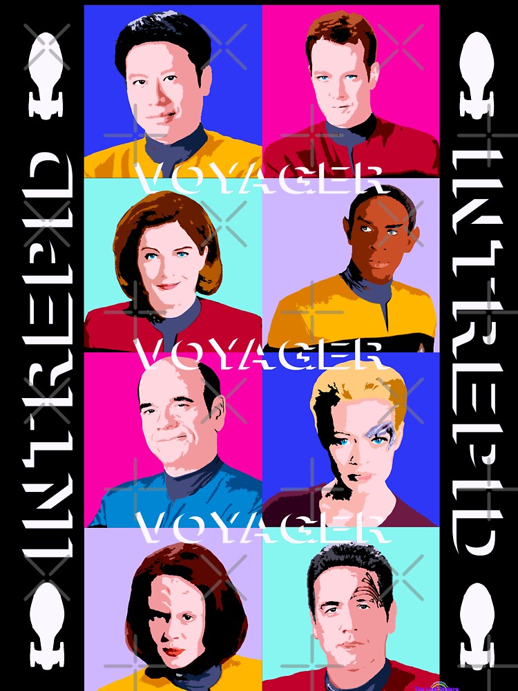 voyager pop octet by Lost Waters of Enceladus Unisex , , , Long Sleeve Tee
