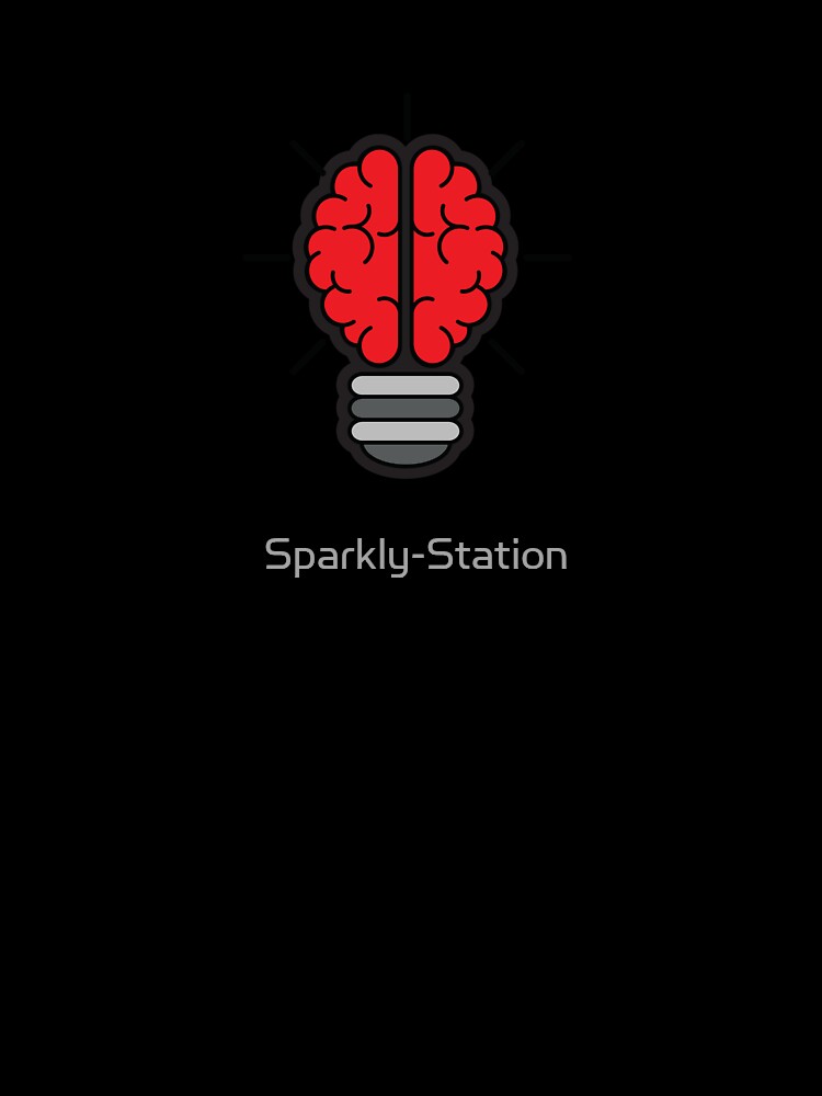 Brain not found by Sparkly-Station Unisex , , , Long Sleeve Tee
