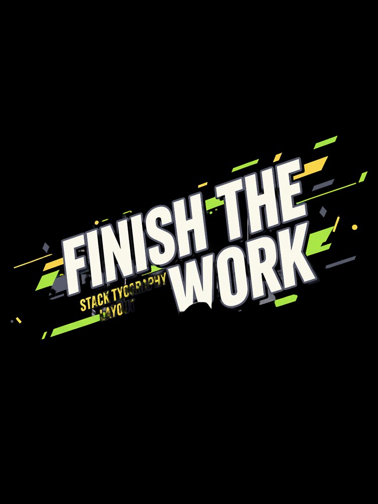 Finish the work by MaciejErdon