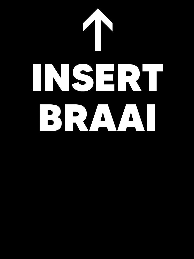 Insert Braai African Food by The Junto Shop Unisex , , , Long Sleeve Tee