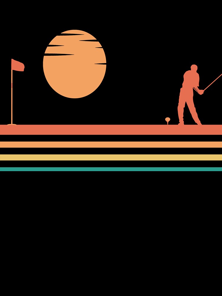 Golf Retro Vintage Cute Golf Lover Golf Players Gift Idea by Thecitiesstore Unisex , , , Long Sleeve Tee