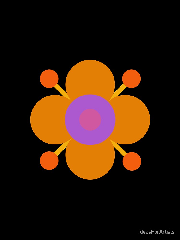 Retro Hippi Flower by Inspirationmotivation
