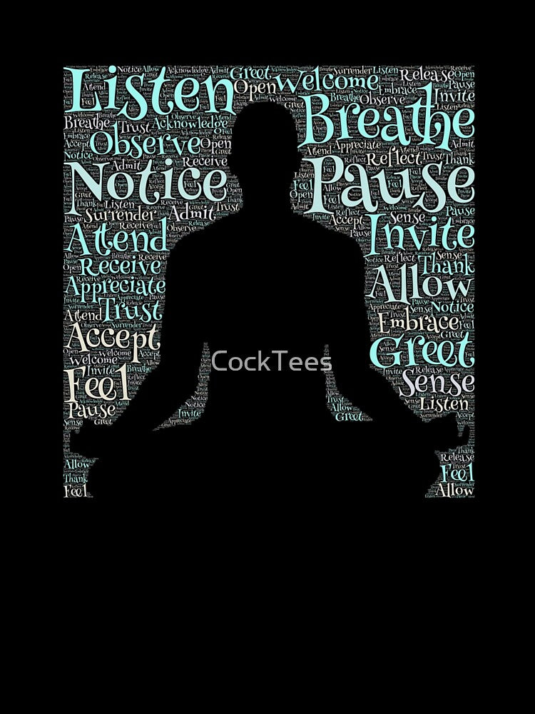 Silhouette Meditation by CockTees