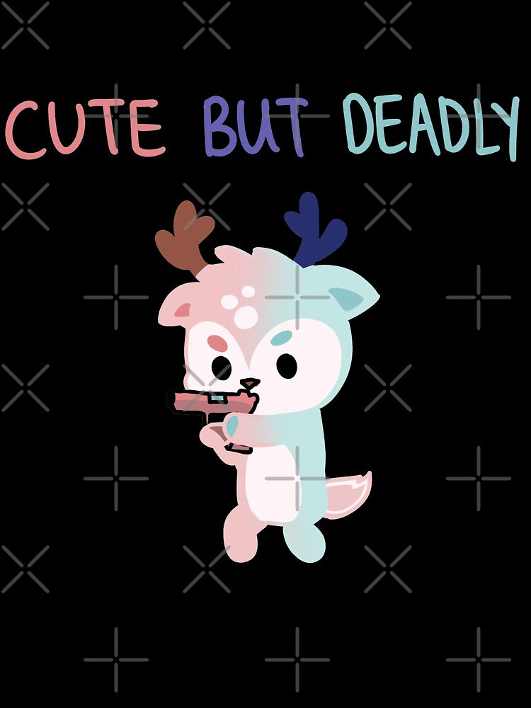 Super Animal Battle Royale - Cotton Candy Deer by dwotea Unisex , , , Long Sleeve Tee