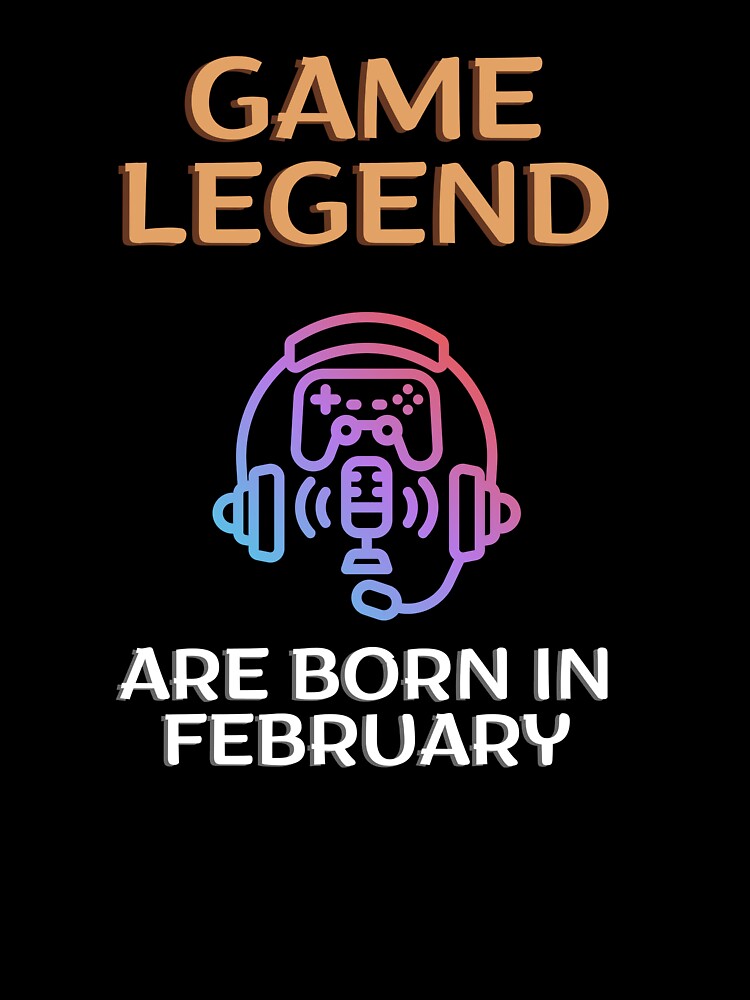 Game legend - Born in February - BW by Nemesiscrowd