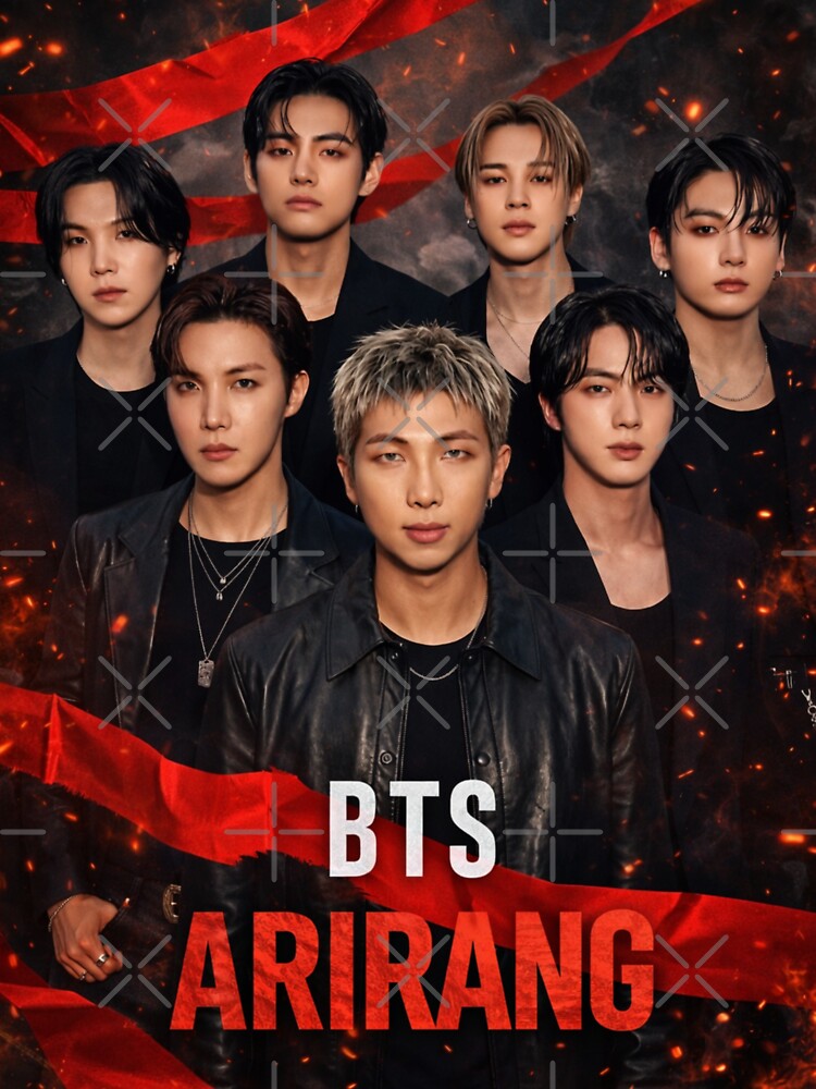 BTS ARIRANG 2026 by brexastore Unisex , , , Long Sleeve Tee