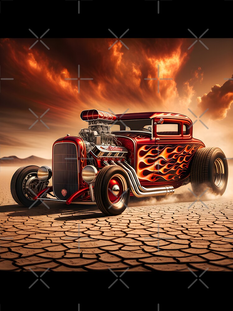 hot rod by richard ely Unisex , , , Long Sleeve Tee