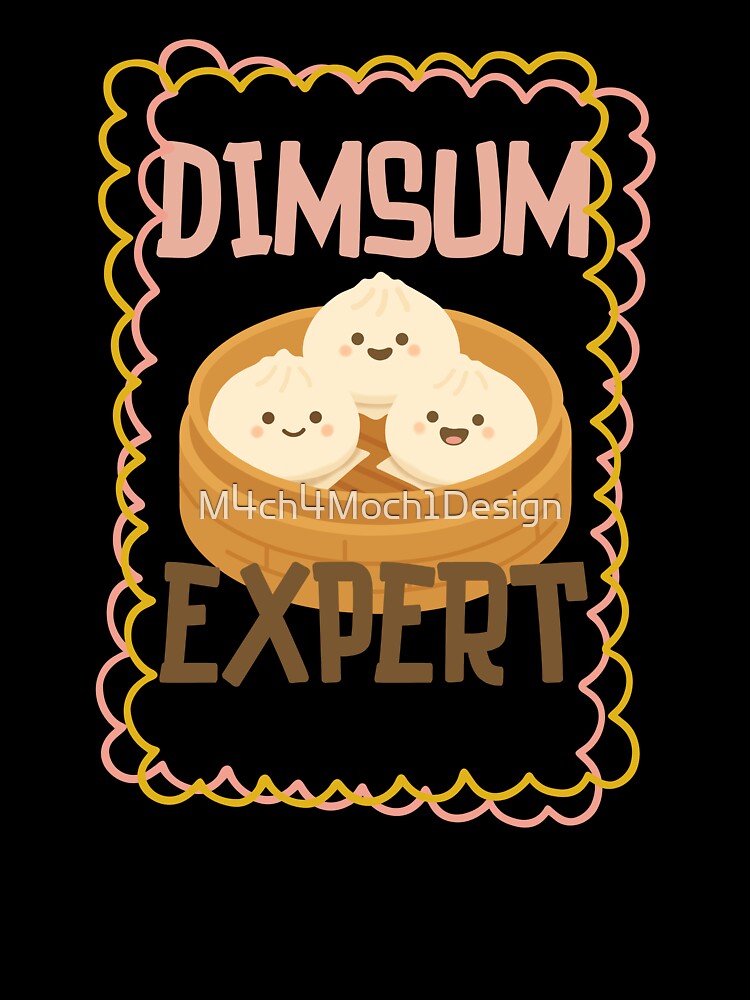 Dimsum expert by M4ch4Moch1Design Unisex , , , Long Sleeve Tee