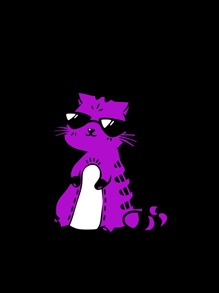 Yin yoga cat by LovingPresence