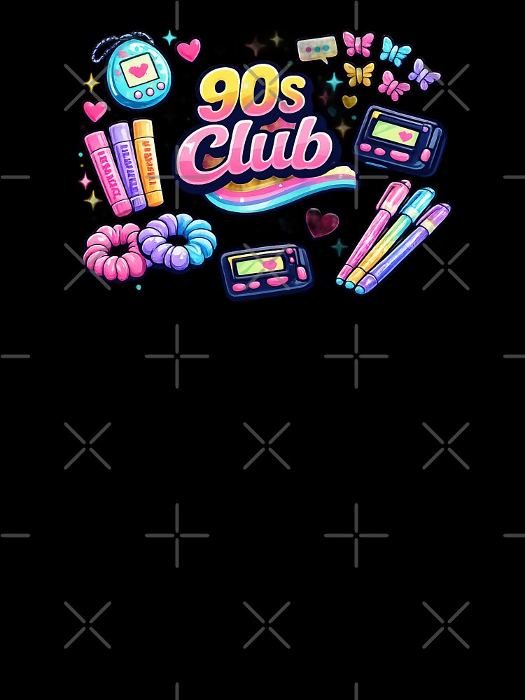 90s Club Shirt – Retro 1990s Nostalgia Tee | Vintage Throwback Aesthetic for 90s Kids by MEMORY-LN-Tees
