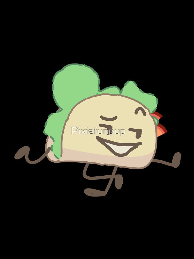 BFB Taco by Pixiefunpup Unisex , , , Long Sleeve Tee