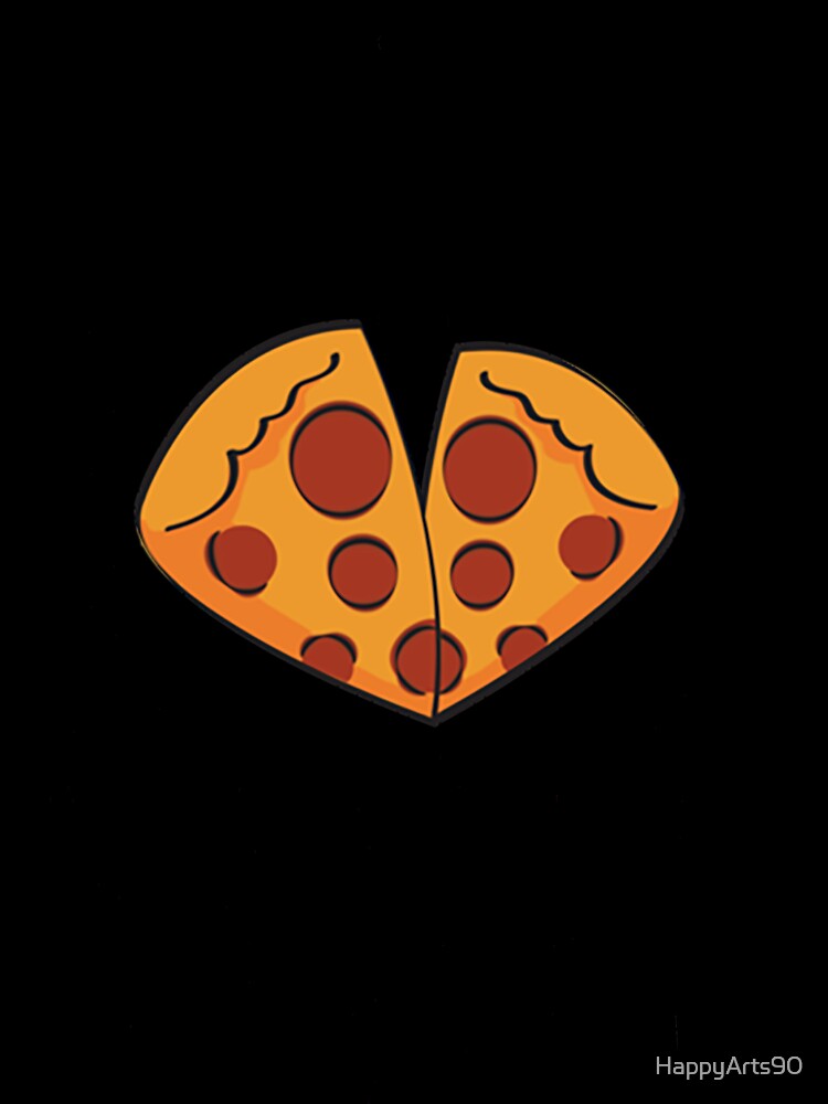 I LOVE PIZZA by HappyArts90 Unisex , , , Long Sleeve Tee