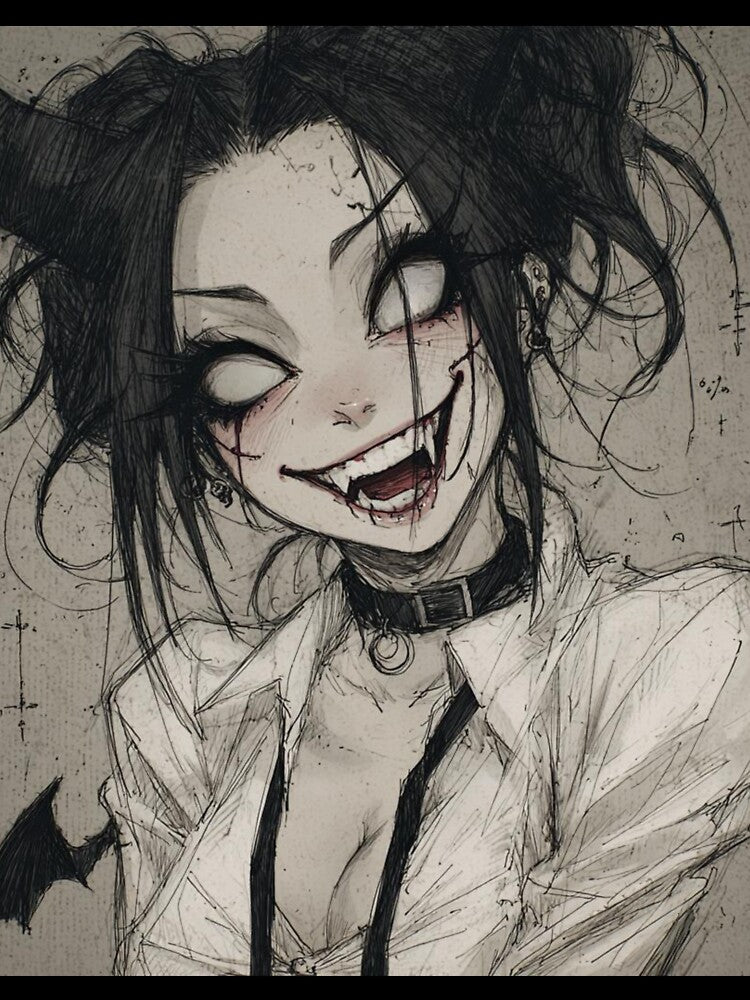 goth sketch by CursedbyLilith