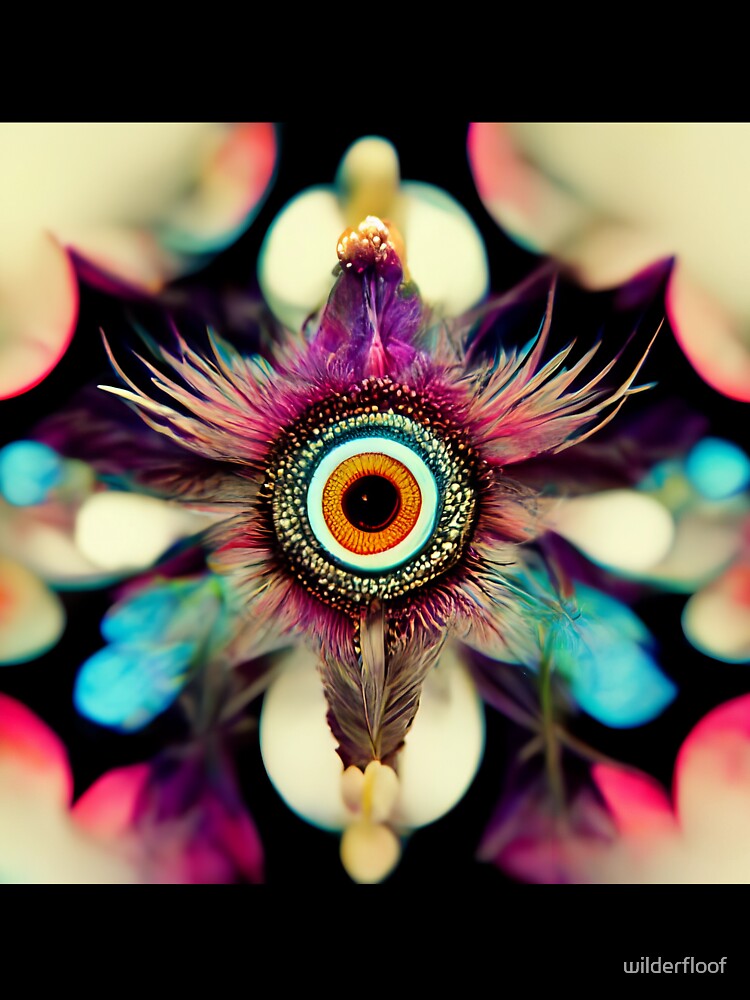 Kaleido Eye I by wilderfloof