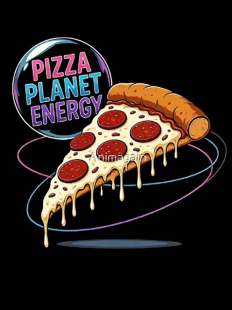 Pizza Planet Energy by Animagain Unisex , , , Long Sleeve Tee