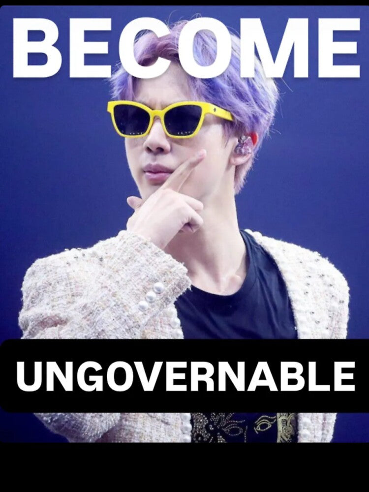 become ungovernable by stupidbtsmemeaccount Unisex , , , Long Sleeve Tee