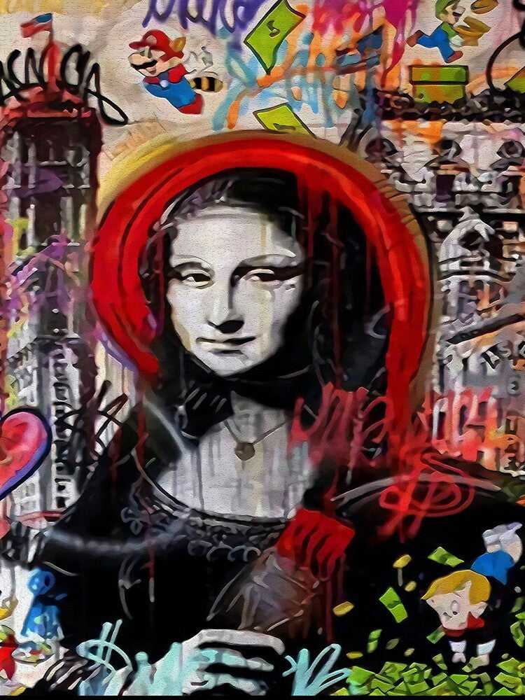 Mona Lisa by Teixeira224 Unisex , , , Long Sleeve Tee