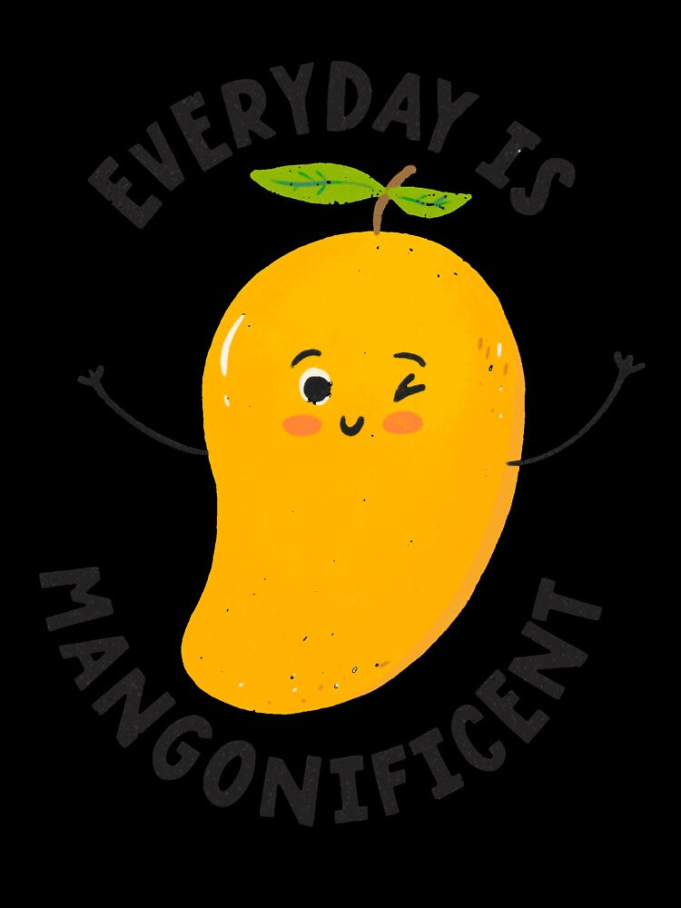 Man-gogh Artist Cute Mango Pun - Mango Pun by DouglasyReynol Unisex , , , Long Sleeve Tee