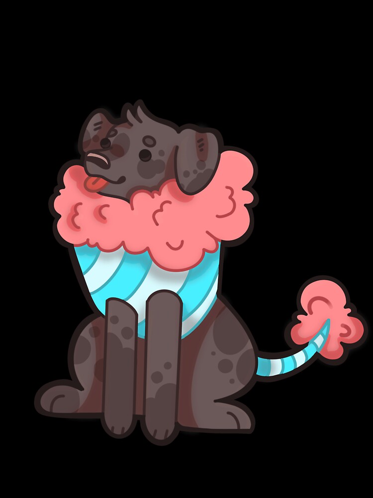 Cotton Candy Dog by FooliShroom Unisex , , , Long Sleeve Tee
