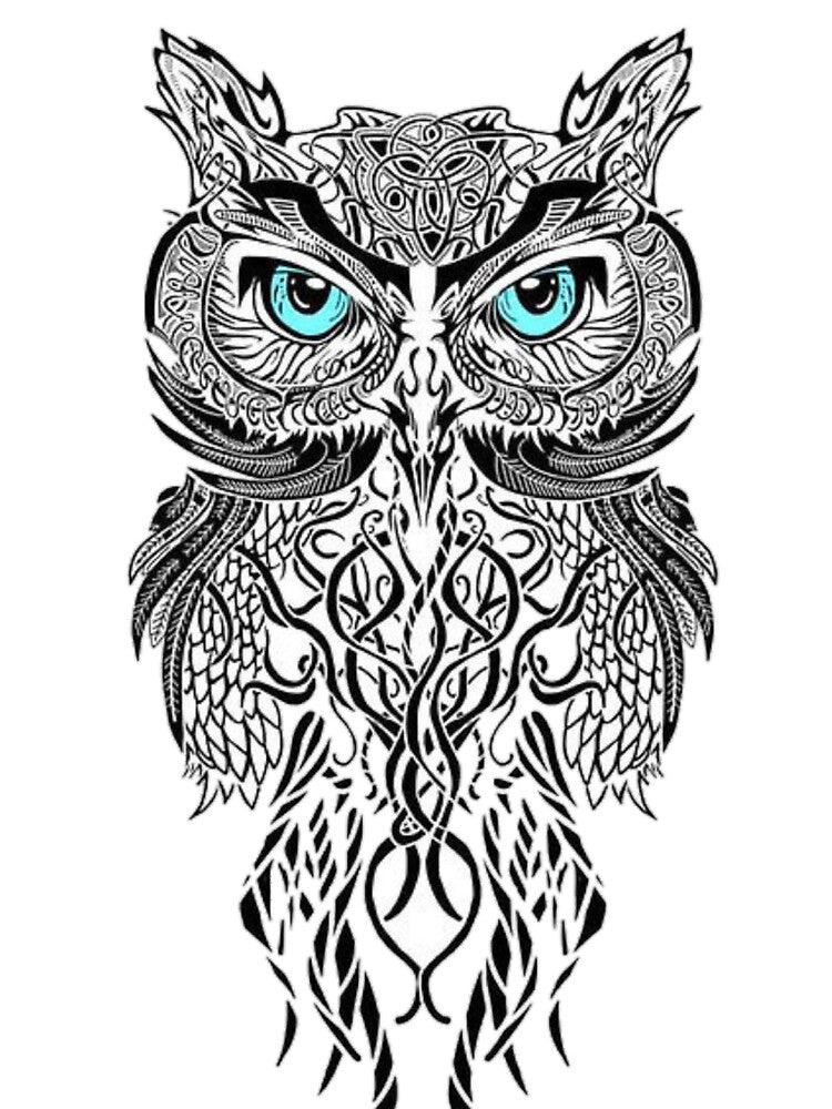 White-owl by Thawbiya Unisex , , , Long Sleeve Tee
