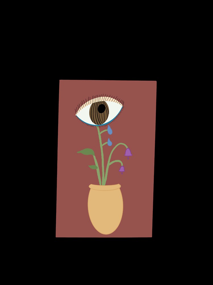 Psychedelic Eye Plant by emdrislane