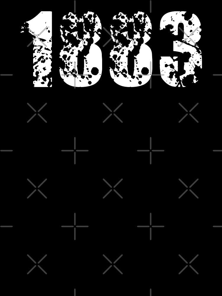 1883 by WASAN DESIGNS Unisex , , , Long Sleeve Tee