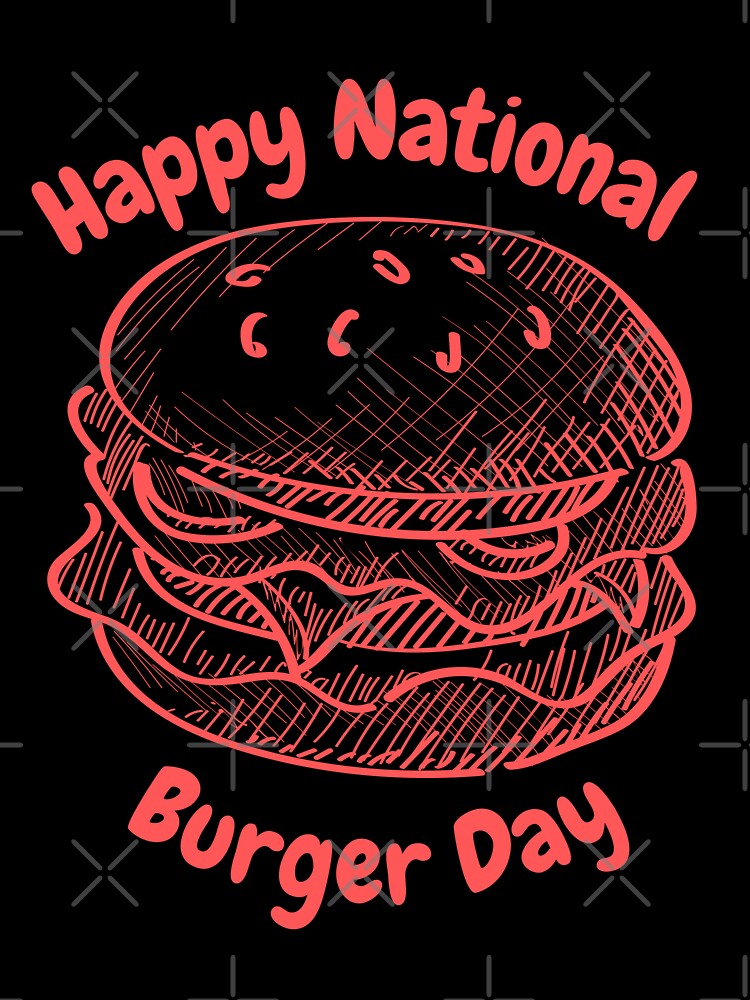 Burger day by Simo0455 Unisex , , , Long Sleeve Tee