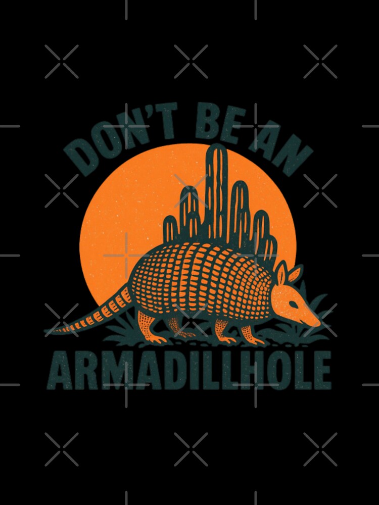 Kind of a Big Dill Armadillo | Funny Pun Retro Graphic by HBDStudio Unisex , , , Long Sleeve Tee