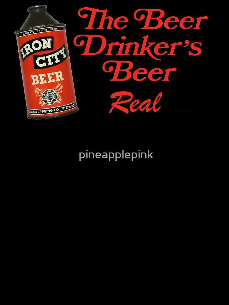 Iron City Beer - Old Cone Top Can Design by pineapplepink Unisex , , , Long Sleeve Tee
