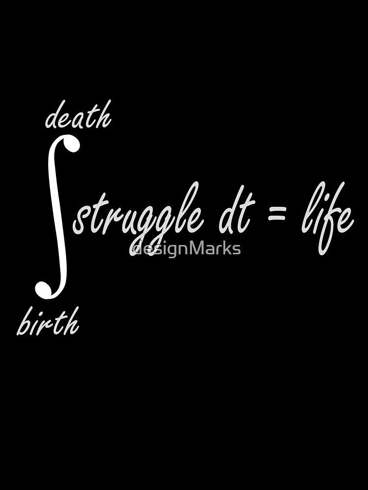 math quote funny math formula by designMarks Unisex , , , Long Sleeve Tee