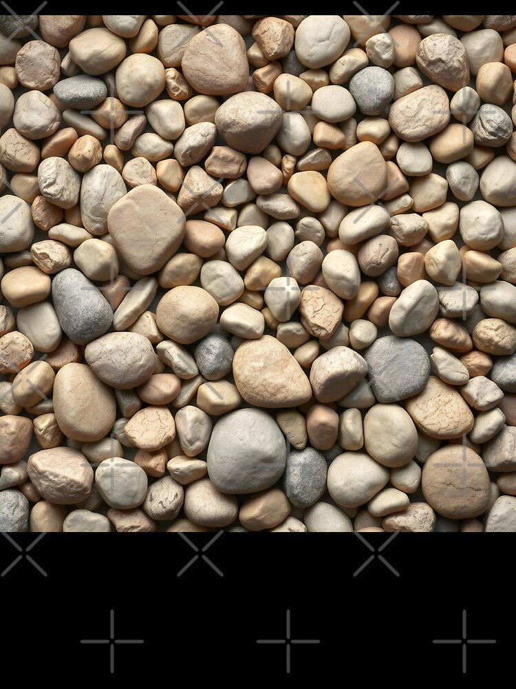 Pebbles 1 by HebaRK Studio Unisex , , , Long Sleeve Tee