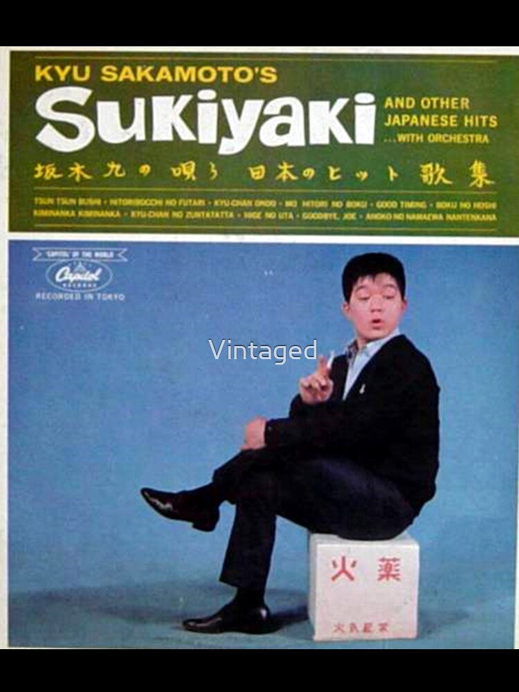 Sukiyaki, Japan, Tokyo, Novelty by Vintaged Unisex , , , Long Sleeve Tee