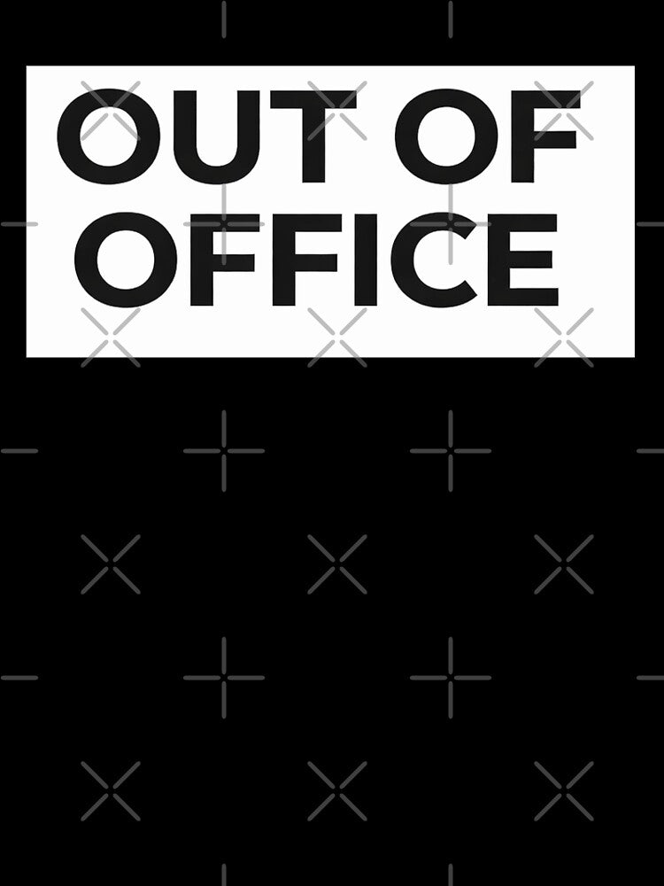 Out of office! by wakethemorning Unisex , , , Long Sleeve Tee