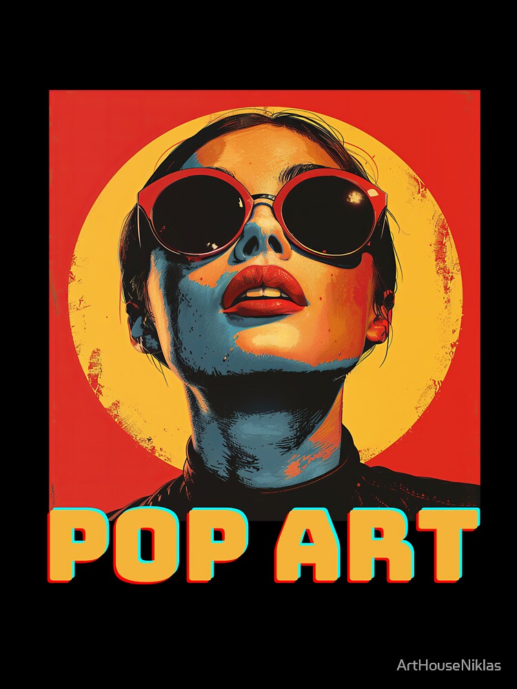 Pop-Art by ArtHouseNiklas Unisex , , , Long Sleeve Tee