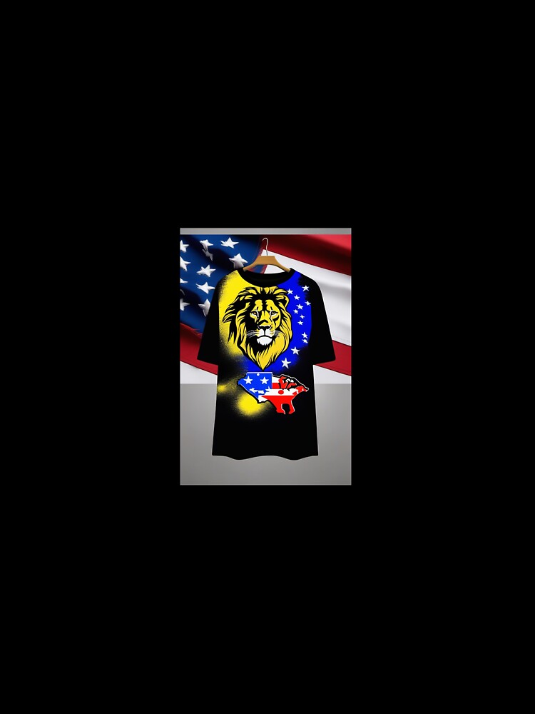 Roar in Style: Lion 3D Print Ladies Shirt for Beach Vibes by Chukszy1 Unisex , , , Long Sleeve Tee