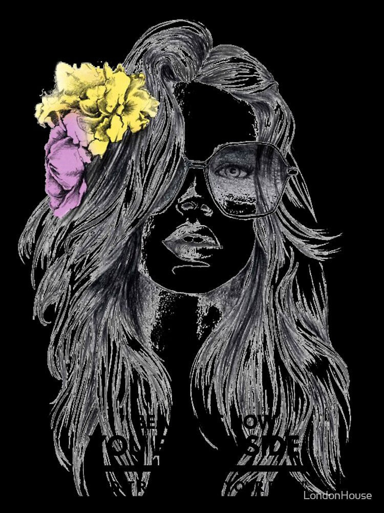 "Beauty Is How You Feel Inside, And It Reflects In Your Eyes" by LondonHouse Unisex , , , Long Sleeve Tee