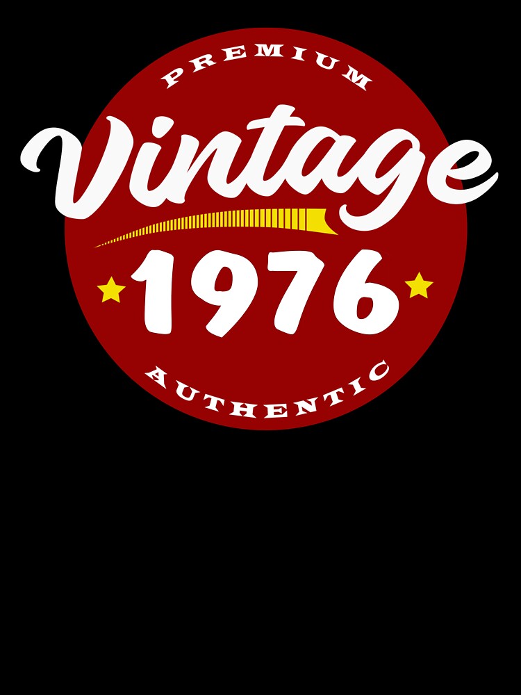 Vintage 1976 by Marshmallow-Sky Unisex , , , Long Sleeve Tee