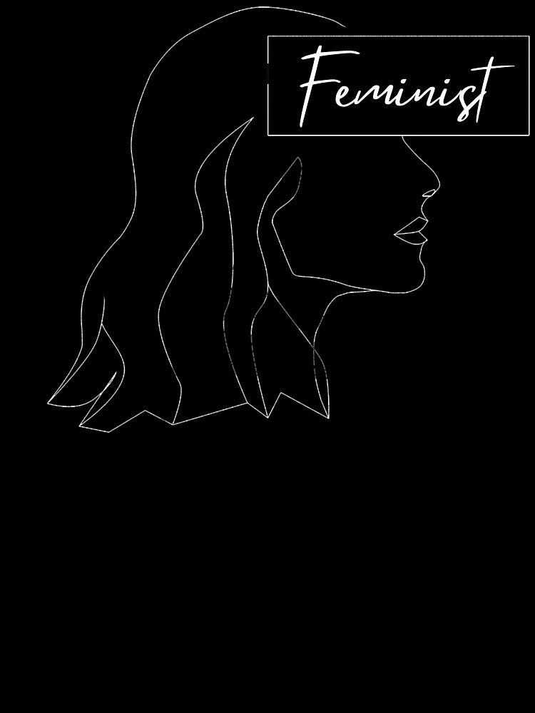 Feminist line art by fjakaseason