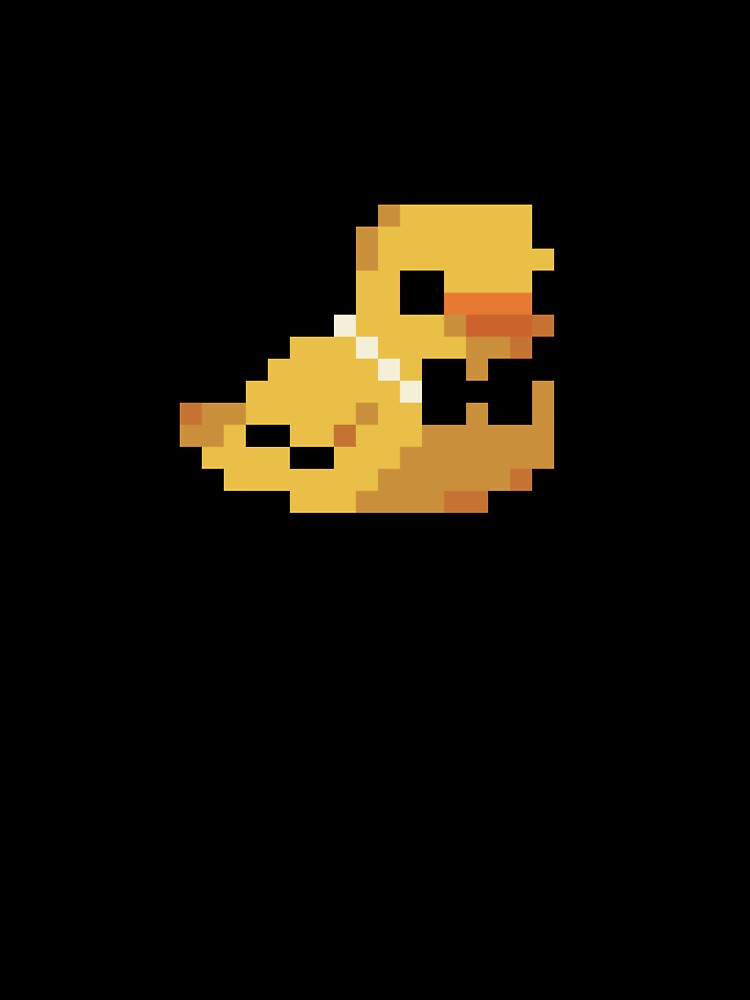 Pixel duck by PixelArtiste Unisex , , , Long Sleeve Tee