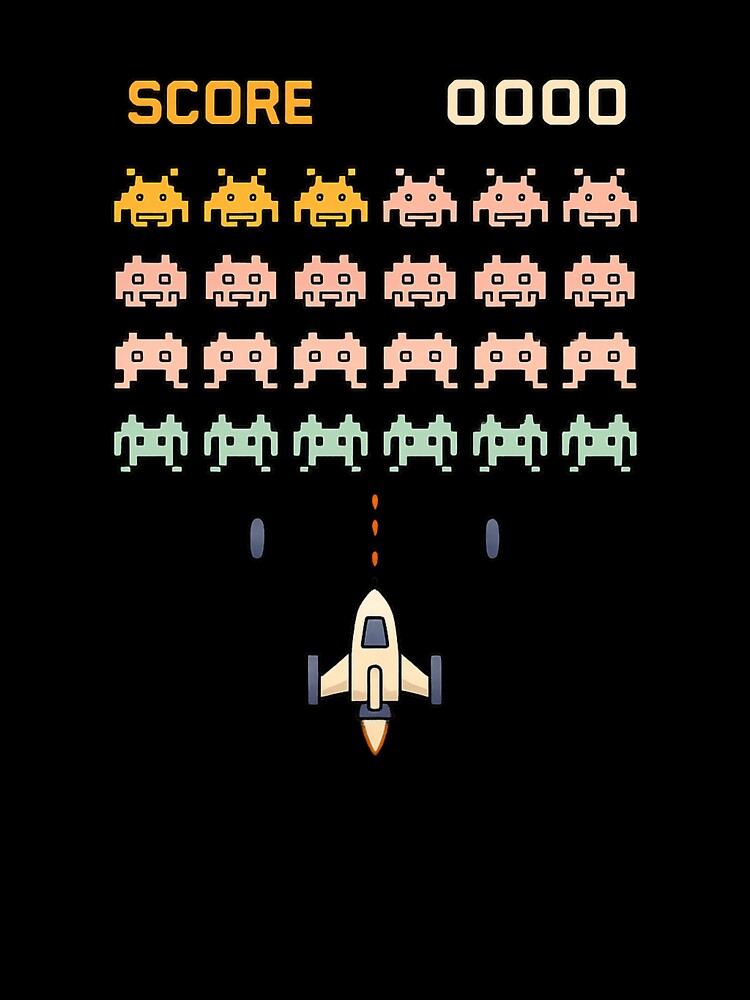 Retro Airplane Arcade Game Pixel Design by SoftSproutstu Unisex , , , Long Sleeve Tee
