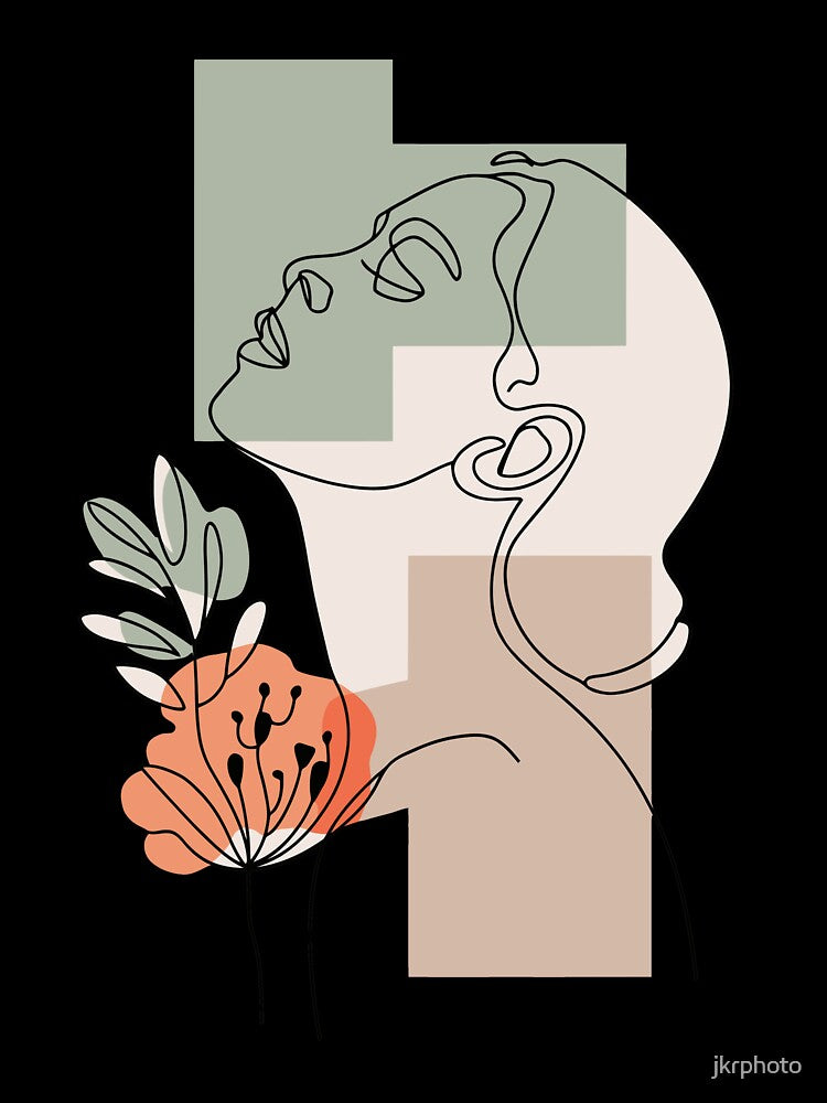 Abstract Floral Portrait by jkrphoto