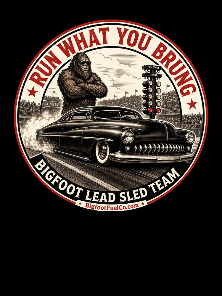 Custom Merc Classic Bigfoot Mercury Coupe by Bigfoot Fuel Co Unisex , , , Long Sleeve Tee