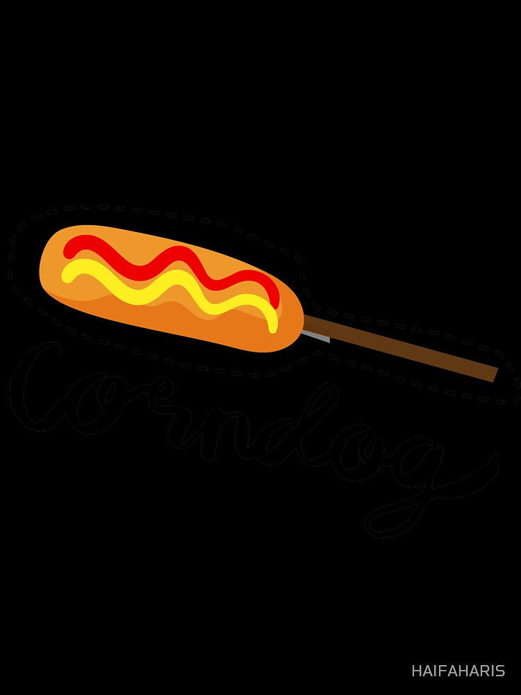 CORNDOG LOVER by HAIFAHARIS Unisex , , , Long Sleeve Tee