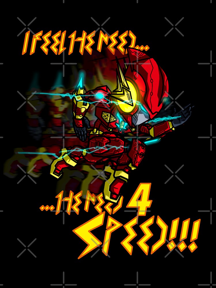 "I FEEL THE NEED...THE NEED 4 SPEED!!! artdesign by artninja27 Unisex , , , Long Sleeve Tee