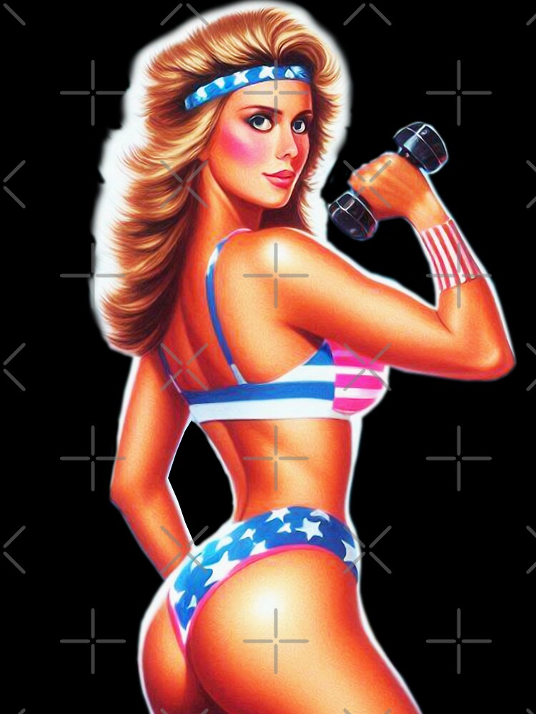 80s Bikini Woman by PulpVintage Unisex , , , Long Sleeve Tee