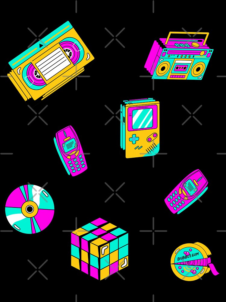 The 90's Favorites by Anton Ashraf Unisex , , , Long Sleeve Tee
