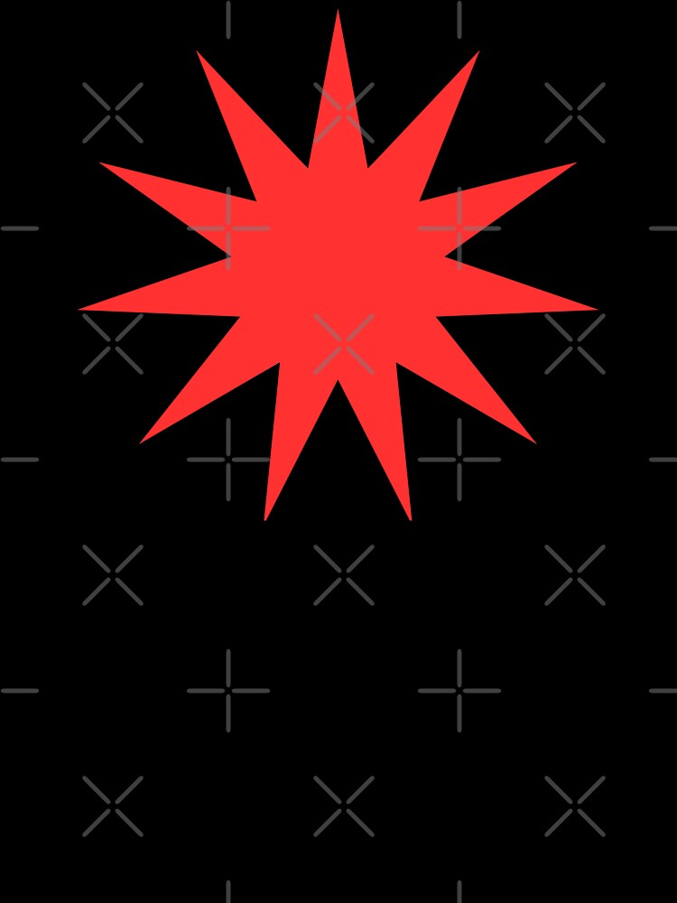 Eleven Point Star by jamesgerardking Unisex , , , Long Sleeve Tee