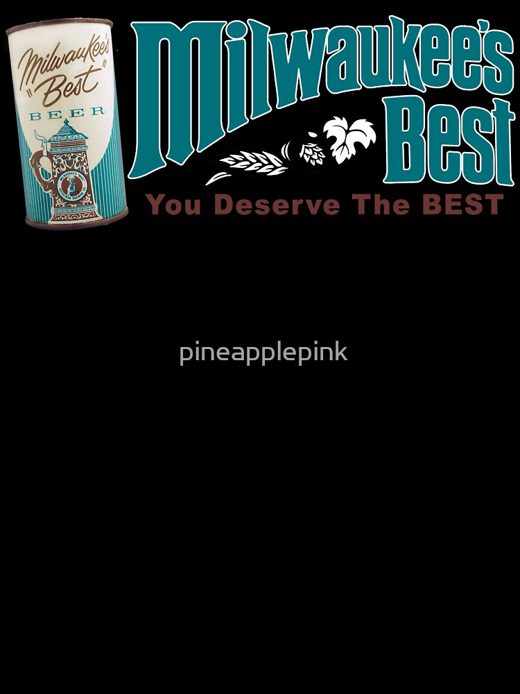 Milwaukee's Best beer can design by pineapplepink Unisex , , , Long Sleeve Tee